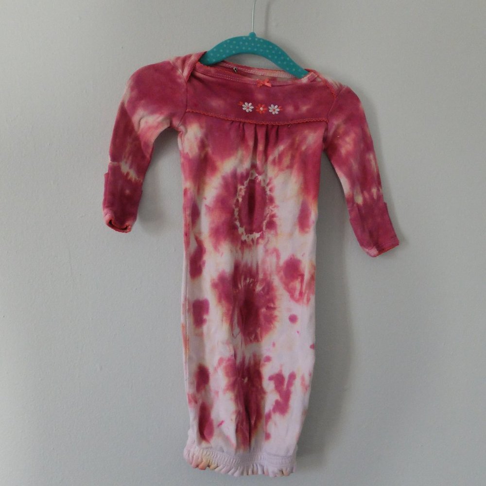 Tie Dye: Newborn Pajamas